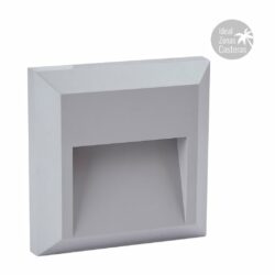 Lámpara de empotrar en pared de exterior - Led integrado - Luz templada