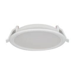 Ojo de buey empotrable LED - 20W - Acabado blanco - Luz cálida