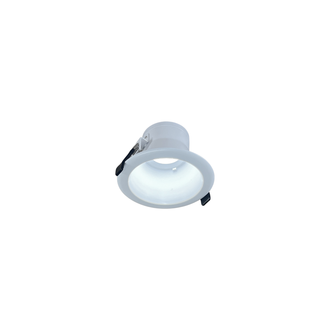 Ojo de buey empotrable LED - 9W - Acabado blanco - Luz neutra 2 Ojo de buey empotrable LED - 9W - Acabado blanco - Luz neutra - Imagen 2