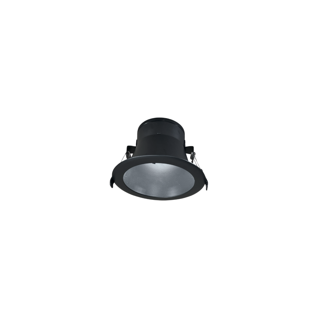 Ojo de buey empotrable LED - 9W - Acabado negro - Luz neutra 2 Ojo de buey empotrable LED - 9W - Acabado negro - Luz neutra - Imagen 2
