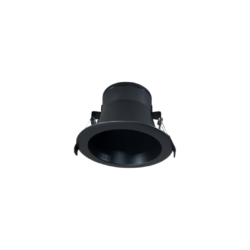 Ojo de buey empotrable LED - 14W - Acabado negro - Luz neutra