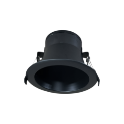 Ojo de buey empotrable LED - 28W - Acabado negro - Luz neutra