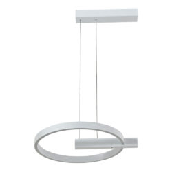 Lámpara de suspender AZORES - 34W - Acabado blanco - Luz cálida