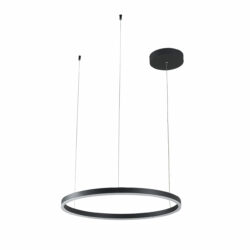 Lámpara de suspender MARTINICA - 34W - Acabado negro - Luz cálida