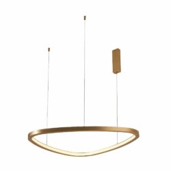 Lámpara de suspender VIS - 40W - Acabado dorado - Luz cálida