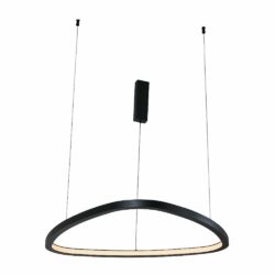 Lámpara de suspender VIS - 40W - Acabado negro - Luz cálida