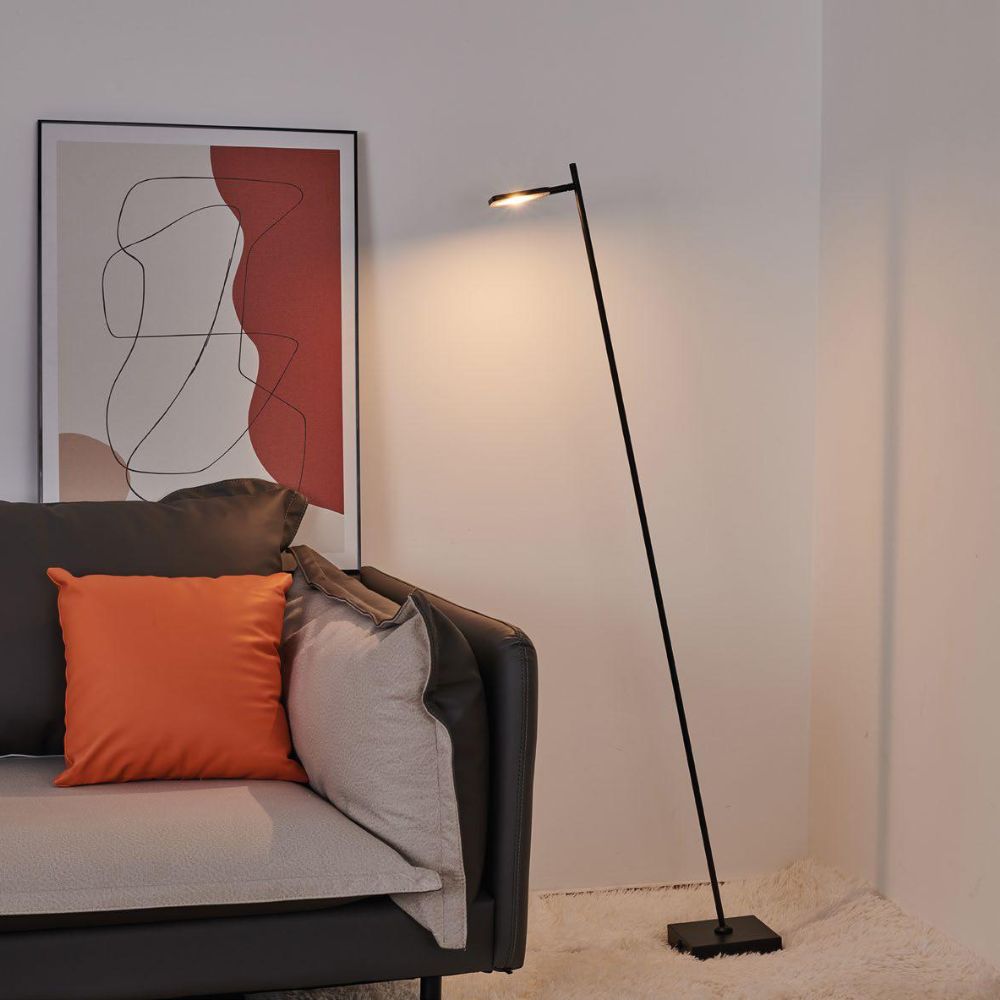 Lámpara de pie SAN VICENTE VELADOR - 6W - Acabado negro - Luz cálida 3 Lámpara de pie SAN VICENTE VELADOR - 6W - Acabado negro - Luz cálida - Imagen 3